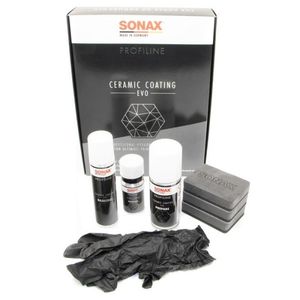 محافظ رنگ بدنه خودرو سوناکس مدل ceramic coating evo کد 09300 حجم 235 میلی لیتر مجموعه 6 عددی