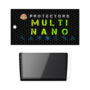 محافظ صفحه نمایش مانیتور خودرو مولتی نانو مدل x s2n مناسب برای مانیتور 9 اینچ بسته دو عددی