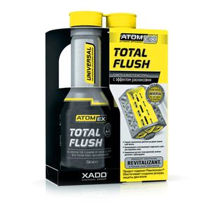 موتور شوی اکسادو مدل atomex total flush حجم 250 میلی لیتر