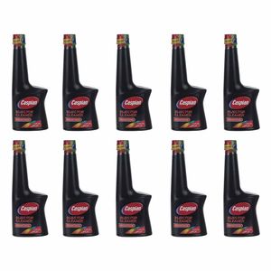 مکمل تمیز کننده سیستم سوخت خودرو کاسپین کد 02 حجم 230 میلی لیتر بسته 10 عددی