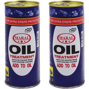 مکمل روغن موتور خودرو مارال مدل mol3 حجم 450 میلی لیتر بسته 2 عددی