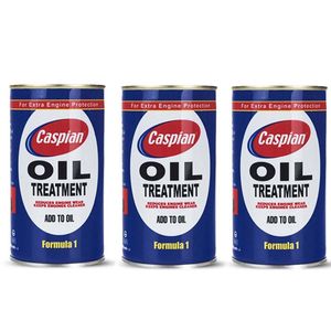 مکمل روغن موتور خودرو کاسپین مدل formula 1 حجم 300 میلی لیتر بسته 3 عددی