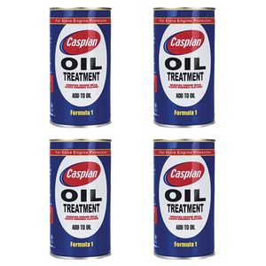 مکمل روغن موتور خودرو کاسپین مدل formula 1 حجم 300 میلی لیتر بسته 4 عددی