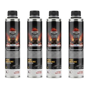 مکمل سوخت خودرو آیسل مدل دراگون فایر حجم 360 میلی لیتر بسته 4 عددی