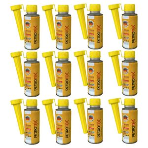 مکمل سوخت خودرو پتروتکس مدل petro gold حجم 150 میلی لیتر بسته 12 عددی