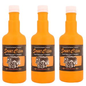مکمل سوخت و اکتان فستر مدل smart clean حجم 500 میلی لیتر مجموعه 3 عددی