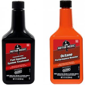 مکمل سوخت و تمیز کننده انژکتور خودرو گانک مدل octane و m5212 مجموعه 2 عددی