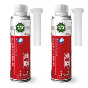 مکمل سوخت و تمیزکننده انژکتور خودرو گات مدل gdi حجم 300 میلی لیتر مجموعه 2 عددی