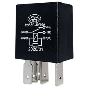 میکرو رله 30_40 آمپر لایت استار  r.m.12v.5p.30_40a