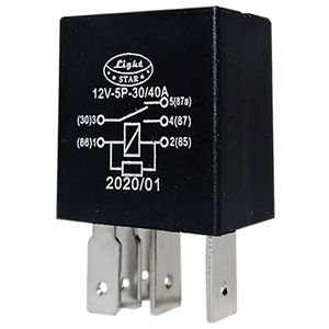 میکرو رله 30_40 آمپر لایت استار مدل  r.m.12v.5p.30_40a