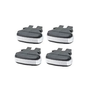 ناخنی دریچه کولر داشبورد خودرو چیکال مدل k 605 rc مناسب برای پژو 206 بسته 4 عددی