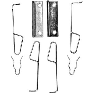 نگهدارنده لنت ترمز عقب مدل دیسکی مناسب برای رانا و پژو 206 و h30 cross بسته 8 عددی