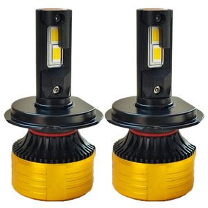 هدلایت لامپ خودرو تی بی اس دیزاین مدل t43 pro پایه h4 بسته دو عددی