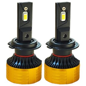 هدلایت لامپ خودرو تی بی اس دیزاین مدل t43 pro پایه h7 بسته دو عددی