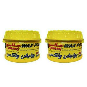 واکس پولیش بدنه خودرو جلاسنج وزن 300 گرم بسته 2 عددی