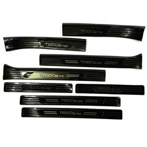 پا رکابی خودرو طرح استیل کد 107814 مناسب برای تیگو 8 پرو مجموعه 8 عددی
