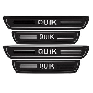 پارکابی خودرو آداک مدل  چرم کد pquik مناسب برای کوئیک مجموعه 4 عددی