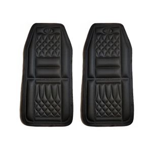 پشتی طبی صندلی خودرو گلدن مدل عرقگیر کد g330 مجموعه 2 عددی