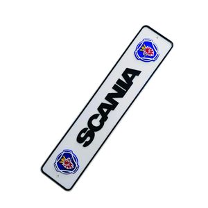 پلاک تزئینی طرح پلکسی برجسته مدل scania w1
