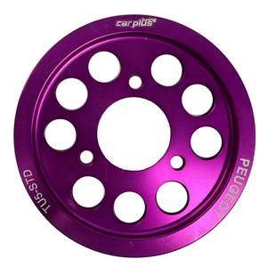پولی سر میل لنگ سبک کد cpt tu5 purple مناسب برای پژو 206 ، 207 و رانا