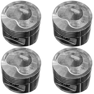 پیستون و گژن پین خودرو عظام مدل hp+ 025 مناسب برای پراید بسته 4 عددی