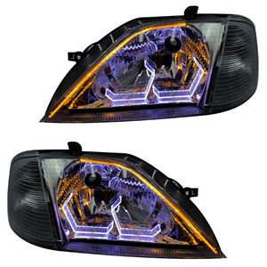چراغ جلو خودرو گروه پژوهش صنعت مدرن مدل 3d hg wy مناسب برای رنو l90 بسته دو عددی
