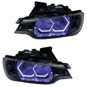 چراغ جلو خودرو گروه پژوهش صنعت مدرن مدل 3d i8 w مناسب برای وانت آریسان بسته دو عددی