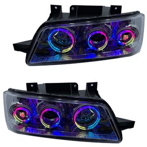 چراغ جلو خودرو گروه پژوهش صنعت مدرن مدل 3d r3 فولکالر مناسب برای پژو 405 slx بسته دو عددی