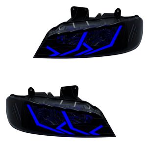 چراغ جلو خودرو گروه پژوهش صنعت مدرن مدل lambo b مناسب برای پژو پارس بسته دو عددی