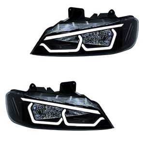 چراغ جلو خودرو گروه پژوهش صنعت مدرن مدل yakoza مناسب برای پژو پارس بسته دو عددی