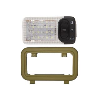 چراغ سقف عقب خودرو کالانیکس مدل light samandkrm 10841 طرح ال ای دی مناسب برای سمند به همراه قاب
