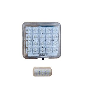 چراغ سقف و صندوق خودرو کم لایت مدل p2107 مناسب برای پراید مجموعه 2 عددی