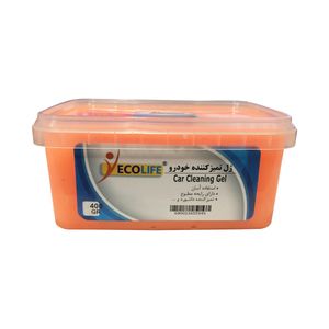 ژل تمیز کننده خودرو اکولایف مدل car clean کد 52 وزن 400 گرم