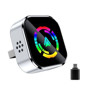 کارپلی و اندروید اتو مدل android auto_carplay q1a به همراه مبدل usb به usb c