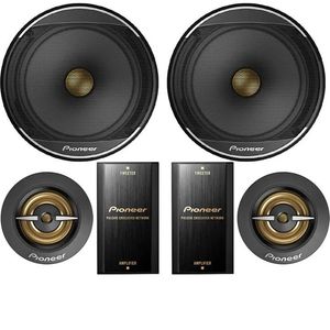 کامپوننت پشت و درب خودرو پایونیر مدل ts a1608c سایز 6.5 اینچ بسته 6 عددی