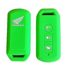 کاور ریموت موتورسیکلت وارون مدل b3 green  مناسب برای هوندا کلیک و adv