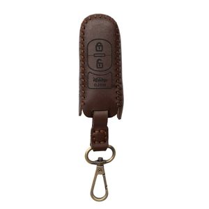 کاور ریموت و سوئیچ خودرو چرم آراهمراه مدل چرم طبیعی کد araj495 مناسب برای مزدا 3