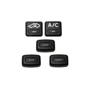 کلید بخاری و کولر خودرو قطعه سازان کبیر مدل key sam 3055 مناسب برای سمند مجموعه 5 عددی