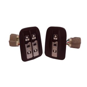 کلید شیشه بالابر  فراسلی مدل p1315132 مناسب برای پراید 131 بسته 2 عددی
