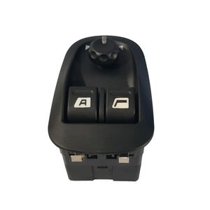 کلید شیشه بالابر هیرکان پارت مدل تک سوکت اتوماتیک کد bbz 664 مناسب برای پژو 206 تیپ 5