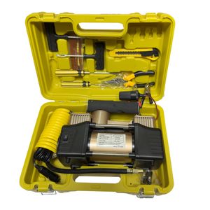 کمپرسور باد فندکی تاپکس مدل دوپمپ کدsmt topex 2pump air compersor