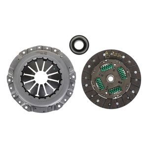 کیت صفحه کلاچ جی ای اس پی کد 529903 مدل پری دمپر فنر دوبل بهینه 200 میل به همراه بلبرینگ مناسب برای ساینا و کوییک