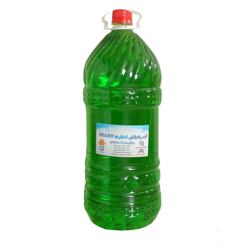 آب رادیاتور خودرو استارت کدc1 حجم 3000 میلی لیتر