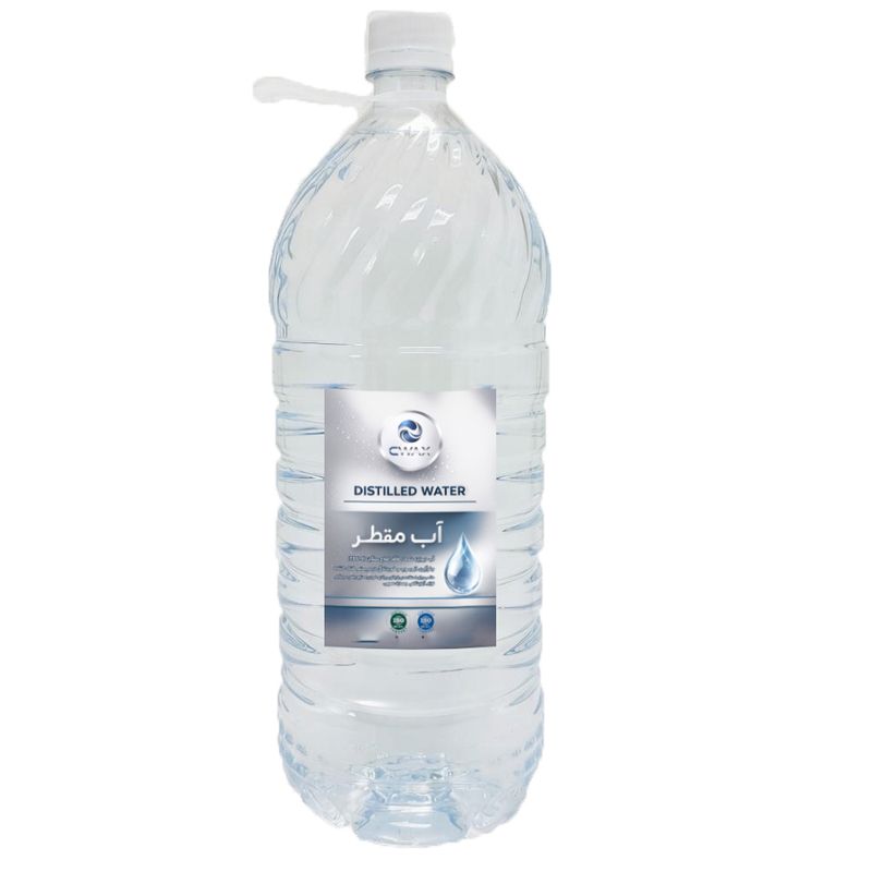 آب مقطر سی واکس مدل distilled حجم 2500 میلی لیتر