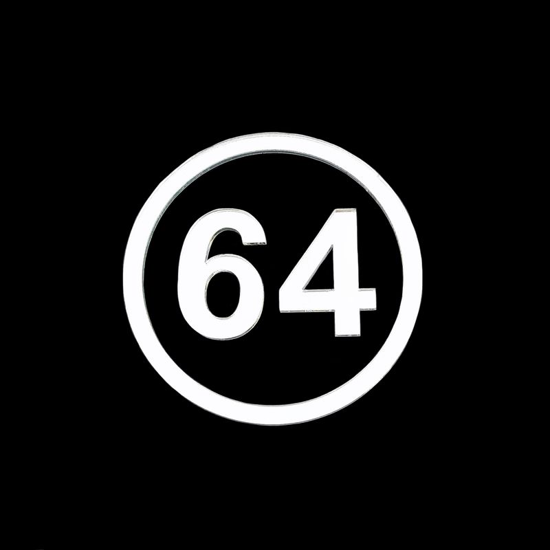 آرم بدنه خودرو مدل 64