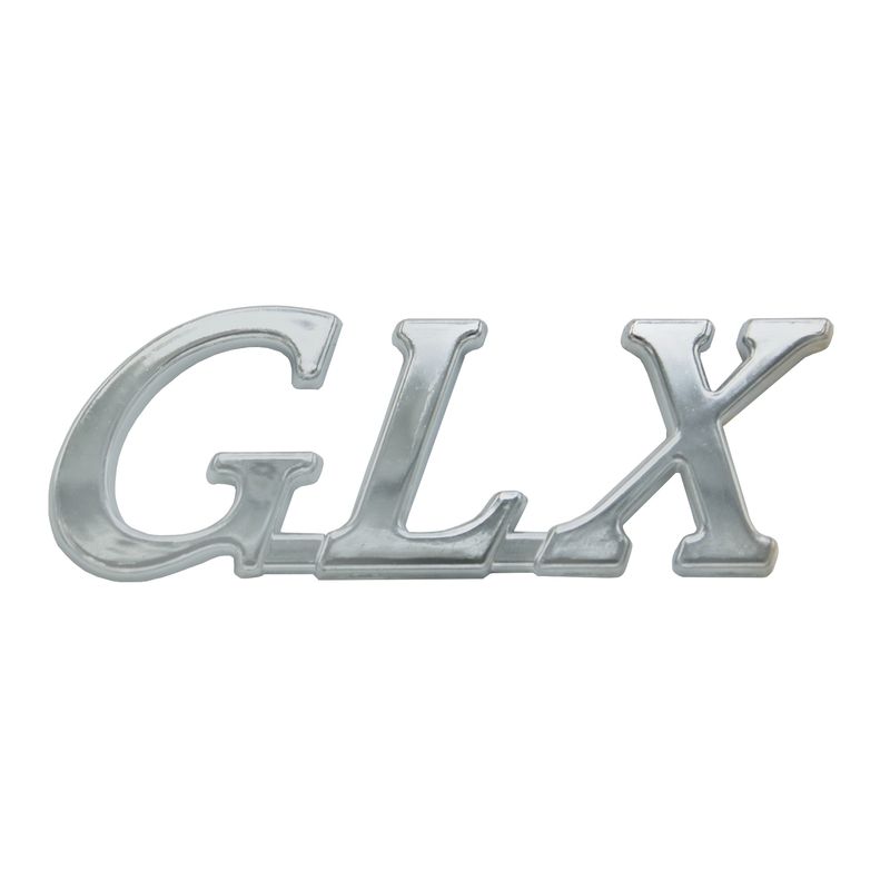 آرم صندوق عقب خودرو بیلگین طرح استیل مدل glx مناسب برای پژو 405