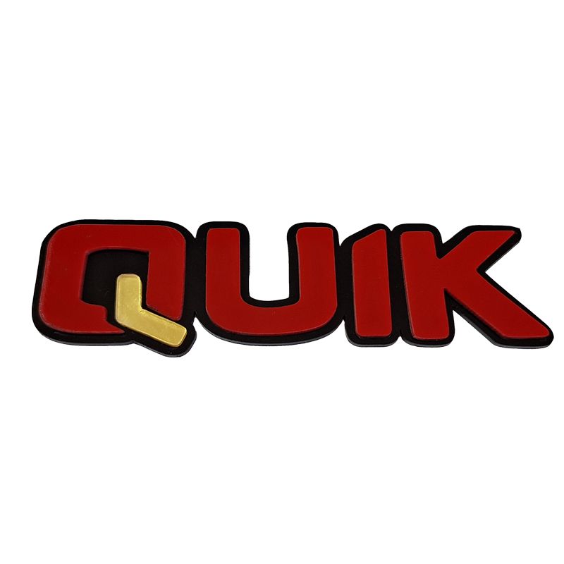 آرم صندوق عقب خودرو کالانیکس مدل pug quicklatinred 10981 مناسب برای کوییک