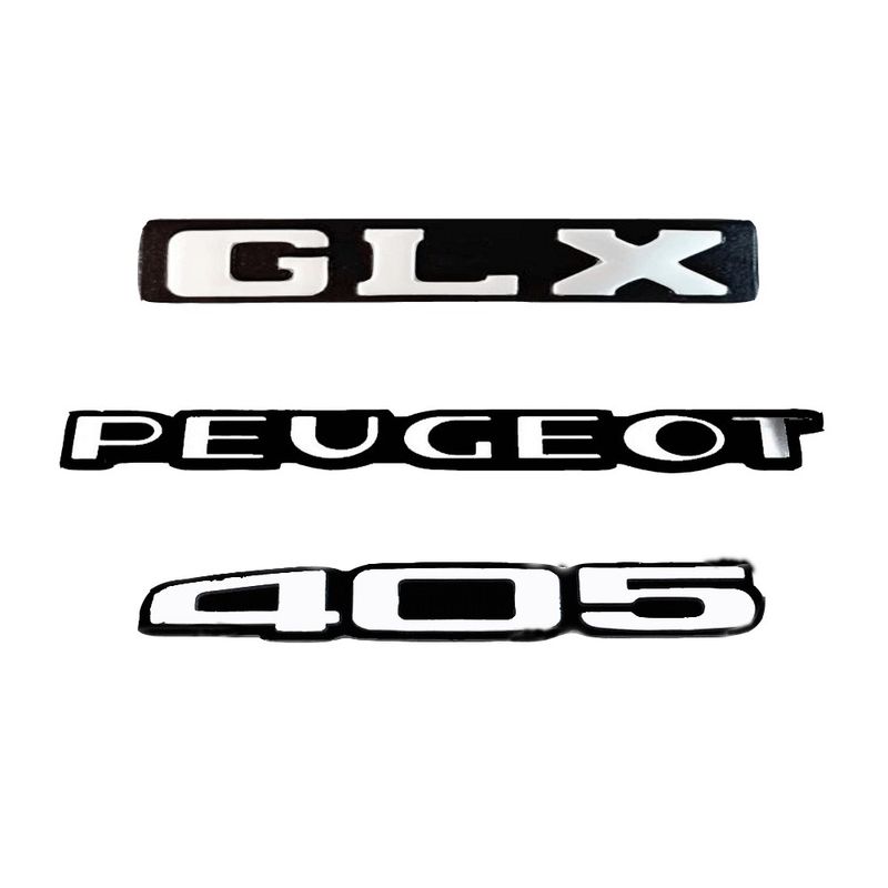 آرم صندوق عقب چیکال مدل ch 0754 مناسب برای پژو 405 glx بسته 3 عددی