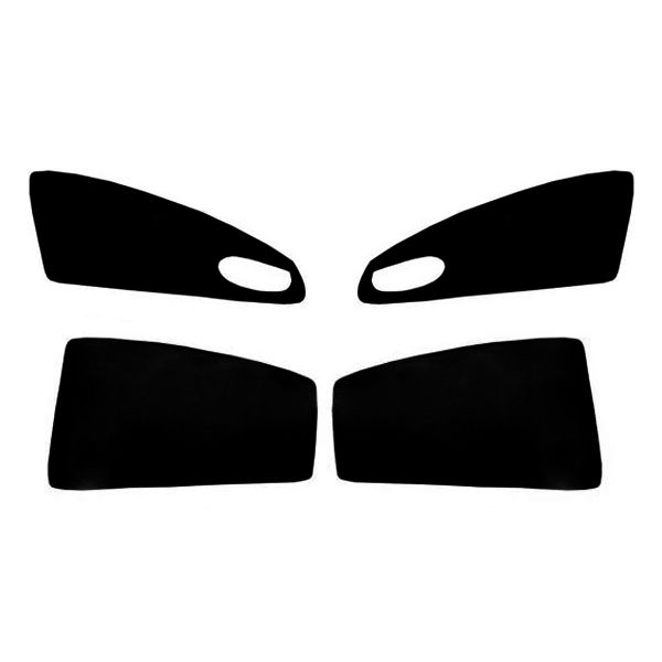 آفتاب گیر شیشه خودرو رویال اسپرت مدل uv pro مناسب برای برلیانس h330 مجموعه 4 عددی