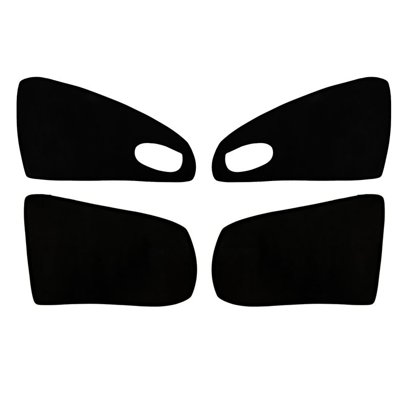 آفتاب گیر شیشه خودرو رویال اسپرت مدل uv pro مناسب برای پژو 207 مجموعه 4 عددی